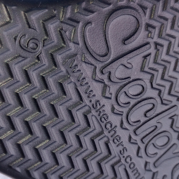 Skechers black sandals memory foam - Picture 6 of 8